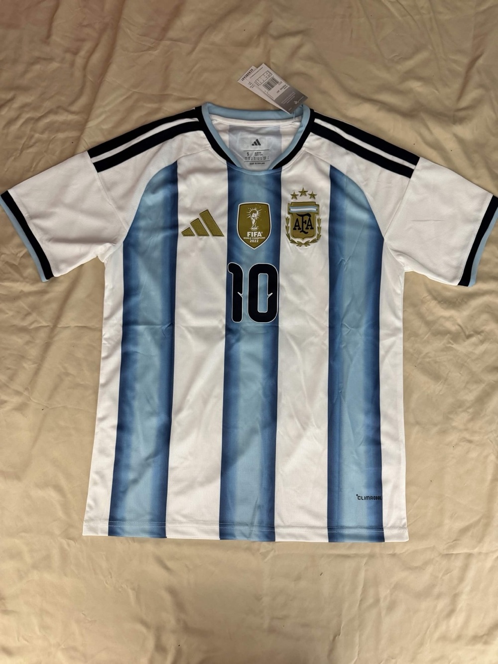 Lionel Messi Argentina National Team adidas 2026 Home On-Field Jersey - White